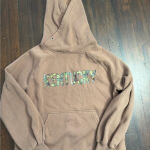 Zenana Outfitters Tan Fleece Hoodie